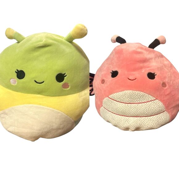 Original Squishmallows Andreina Butterfly Rutabaga Caterpillar inside out plush - Picture 1 of 14